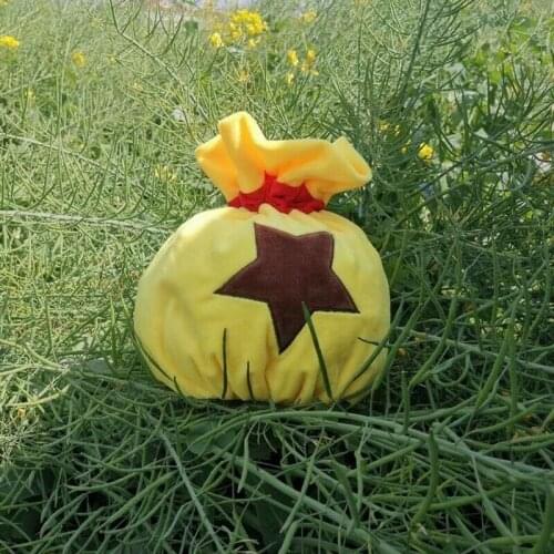 Animal Crossing New Horizons Cosplay Drawstring Bell Bag Plush Storage Pocket Bags props