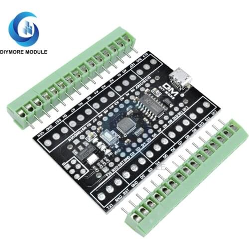 CH340 NANO V3.0 Controller Terminal Adapter Expansion Board Shield Micro USB For Arduino