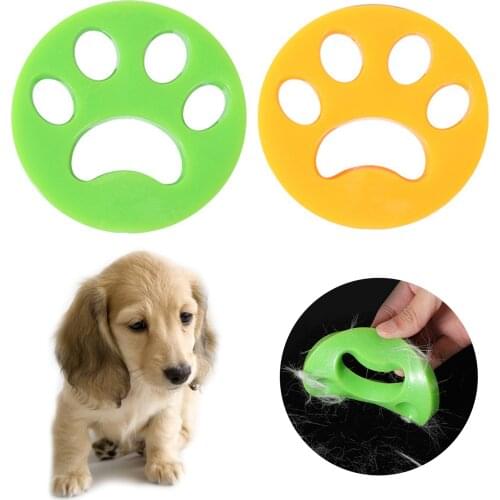 2pcs Pet Hair Catcher Cat Dog Fur Lint Hair Remover Clothes Dryer Washing Machine Accessories Reusable Cleaning Laundry Catcher