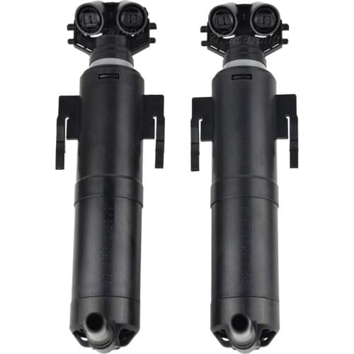 2pcs Sprayer Nozzle Actuator Headlight Cleaning Washer for B MW X1 E84 2009-2012 61672990155 LR=RH