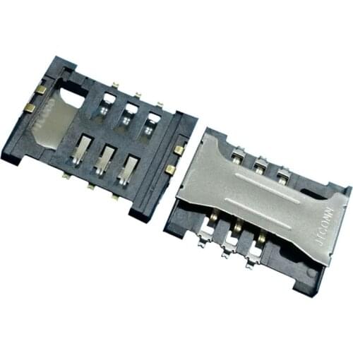 5Pcs Sim Card Reader Slot Tray Holder Connector Socket For Lenovo A366T S880 S880I S890 A628T A750 A750E A396 A338T A208T Plug