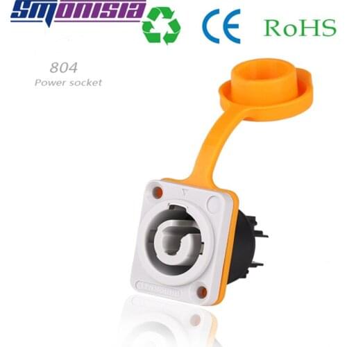 Smonisia 5pcs Waterproof Aviation Power Connector Beam Stage Light LED Display Screen Power Jack Socket