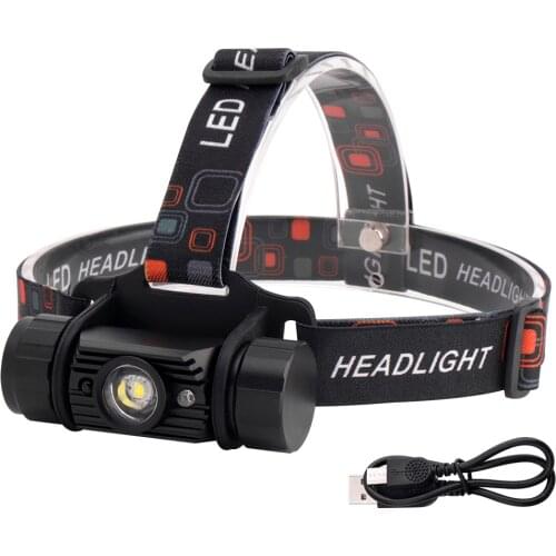 BORUiT 1000LM Motion Sensor Headlamp RJ-020 XPE LED Induction Headlight 18650 Rechargeable Head Torch Camping Hunting Flashlight