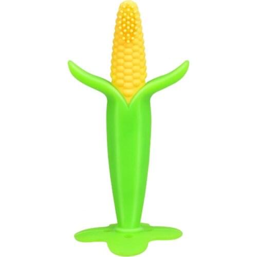 Newborn Nibble Teether Cartoon Shape Free Chew Teeth Care Baby Silicone Teething Toy Dental Care Toy