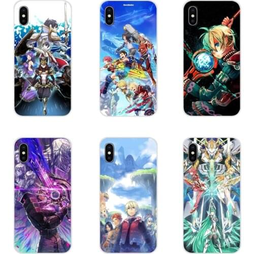 For HTC One U11 U12 X9 M7 M8 A9 M9 M10 E9 Plus Desire 630 530 626 628 816 820 830 Mobile Phone Shell Covers Xenoblade Chronicles