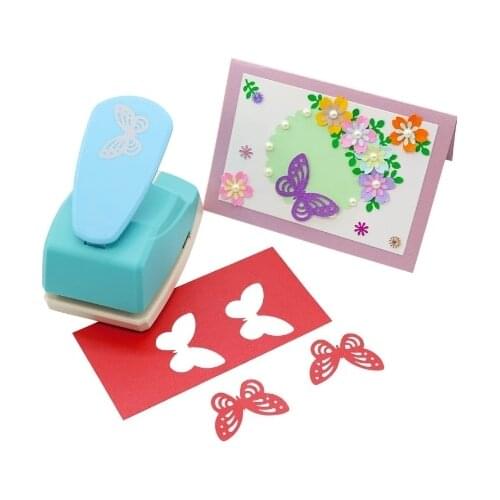4.4cm Butterfly 3D Shape Board Puncher Paper Punches Cutter Punch For Scrapbooking Greeting Card Handmade Scrapbook Furador