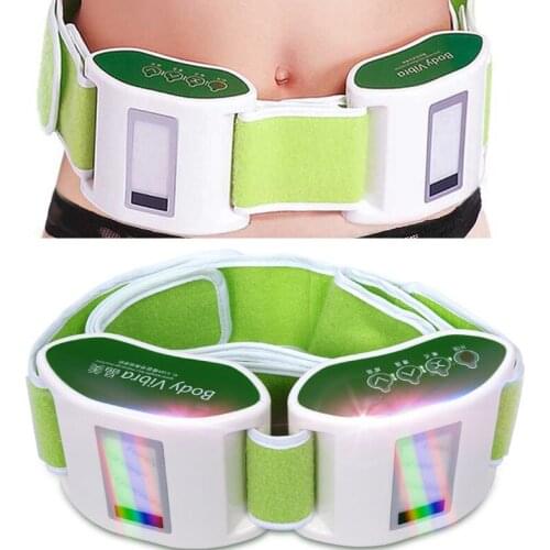 Electric Stimulators Vibration Slimming Belt Exercise Weight Loss Thin Waist Stovepipe Thin Abdomen Fat Burning Massager Machine