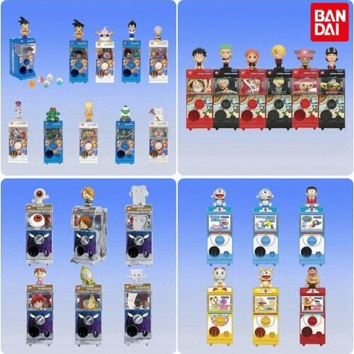 Bandai Genuine Gashapon Toys Mini Capsule Station Gegege No Kitaro Scale 1/12 Action Figure Model Ornament Children Toys