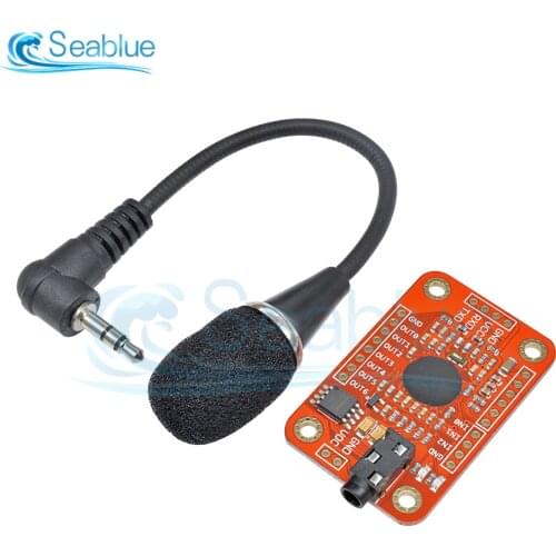 1Set Voice Recognition Module V3 Speed Recognition Compatible With Ard For Arduino Support 80 Kinds of Voice Sound Board