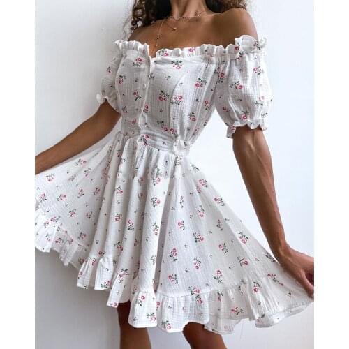 Noworry Summer Dresses With Buttons