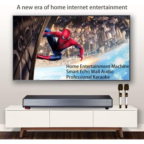 Smart TV KTV sound system Home Entertainment Machine Smart Echo Wall Audio Professional Karaoke