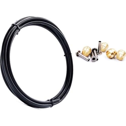 BH90 Bike Brake Hose MTB Hydraulic Disc Brake Tube 2.5M Connector Insert Olive Set