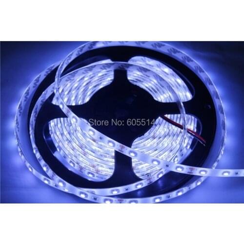 [Seven Neon]Free DHL shipping 100meters DC12V 6W 3014 waterproof 60Leds/meter white/warm white LED SMD Flexible Strip Light
