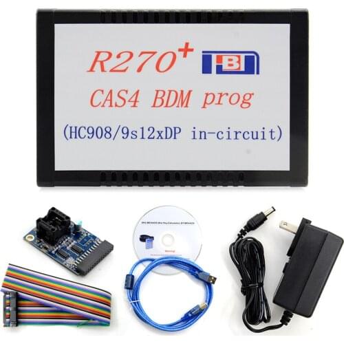 2018 High Quality R270+ CAS4 BDM Programmer For BMW Professional Auto Key Programmer R270 Free Shipping