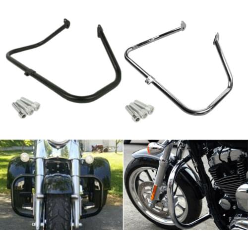 Motorcycle Engine Guard Highway Crash Bar For Harley Touring Models Street Electra Glide Road King FLHT FLTR 1997-2008