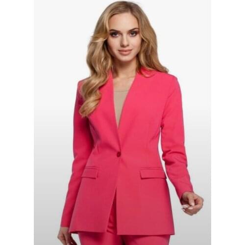 Womens Suit 2020 New Autumn Large Size Long Solid Color Fashion Suit Trousers Set 2 Pcs Womens Clothing