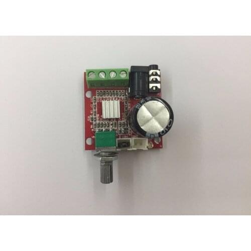 1Pcs 12V 2*10W Dual Channel D Class Hi-Fi PAM8610 Audio Stereo Amplifier Board sound quality New