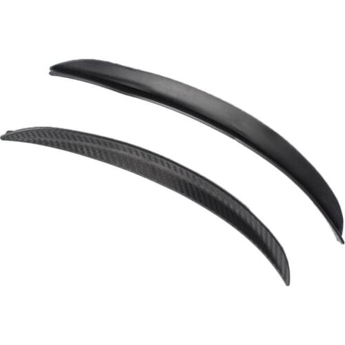 80% Dropshipping!!2Pcs 32.5cm Carbon Fiber Car Wheel Eyebrow Arch Fender Protection Decor Strips