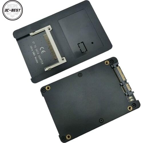 CF to SATA HDD Adapter Card With Case Converter Sata to CF Converter DIY "SSD" ADP00803