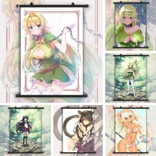 Anime Posters How Not To Summon A Demon Lord Shera L. Greenwood Rem Galeu Canvas Painting Wall Decor Posters Wall Art Home Decor