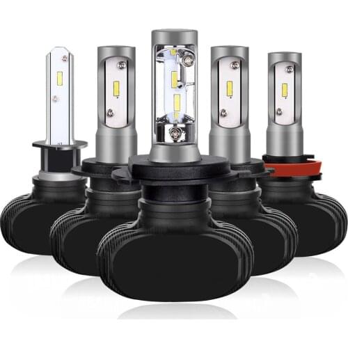 Car Headlight H7 LED H4 car lamp H1 H3 H8 H11 H13 H27 880 9004 9005 9006 9007 50W 8000LM Auto Headlamp 6500K Light Bulb s1