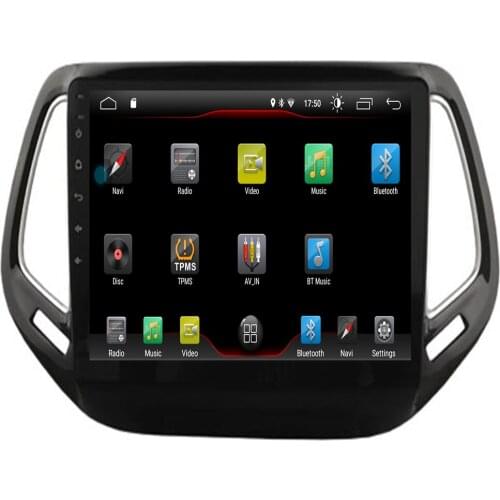 Android 10 2.5D car dvd For JEEP Compass Patriot Radio 2017-2020 multimedia GPS Radio stereo gps navigation map camera