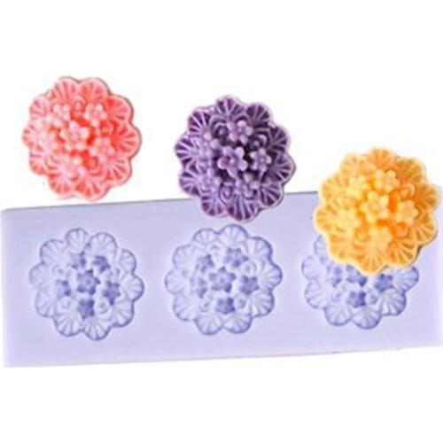 Free Shipping Soft Silicone Big Sunflower Fondant DIY Mold Chocolate Baking Non-stick Cake Pudding Pastry Mould Tools Gift