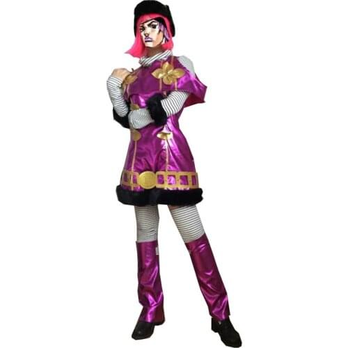 JoJos Bizarre Adventure nun sisiter hot pants Cosplay Costume full set with hat Any Size