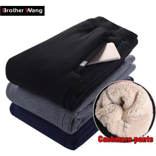 Large Size 6XL 7XL 8XL Men Thick Warm Jogging Sweatpants 2019 Winter New Streetwear Slim Fit Track Pants Male Brand Trousers