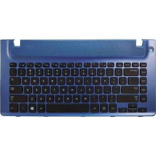 New US laptop keyboard for samsung NP355V4C NP355V4X NP3445VX NP355V4X NP350V4C NP3445VC NP3440ec US keyboard with blue frame
