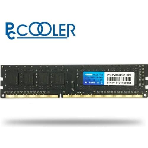 Pccooler 4GB 8GB 4G 8G PC Memory RAM Memoria Module Computer Desktop DDR3 PC3 1600Mhz 12800 1600 8GBX2=16GB Mhz