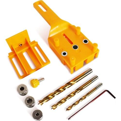 6/8/10MM perforator hand-held perforator woodworking vertical wood borer round wood tenon perforator plastic