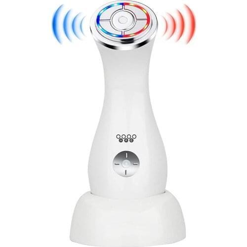 Ultrasonic Hifu Machine Face Skin Care Device RF Radio Frequency EMS Skin Lifting Tightening Rejuvenation Anti Wrinkle Removal