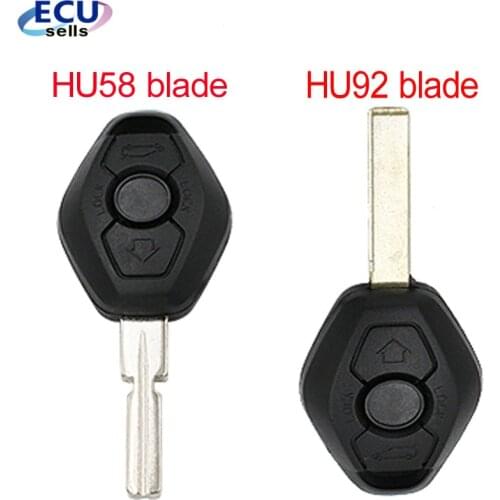 Key Remote Fob Case Replacement Car Key Shell Cover Keyless Fob For BMW 1 3 5 6 7 Series X3 X5 Z3 Z4