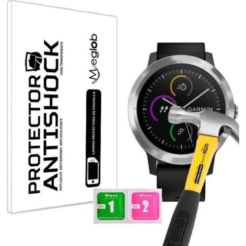 Screen protector Anti-Shock Anti-scratch Anti-Shatter compatible with Garmin Vivoactive 3