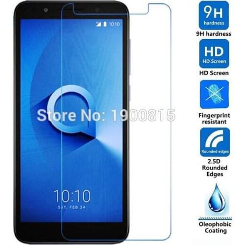 Safety Tempered Glass For Alcatel 1 1X 1C 5033D 5059D 5009D Alcatel1X Alcatel1C Alcatel1 Screen Protector Protective Film Guard