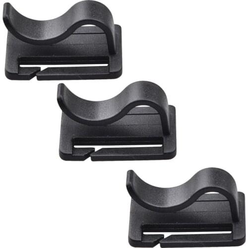 1/3pcs Drink Tube Clip Water Pipe Clamp Backpack Webbing Tube Traps Bladder Clip Outdoor Camping Attach Web Hydration Bladder