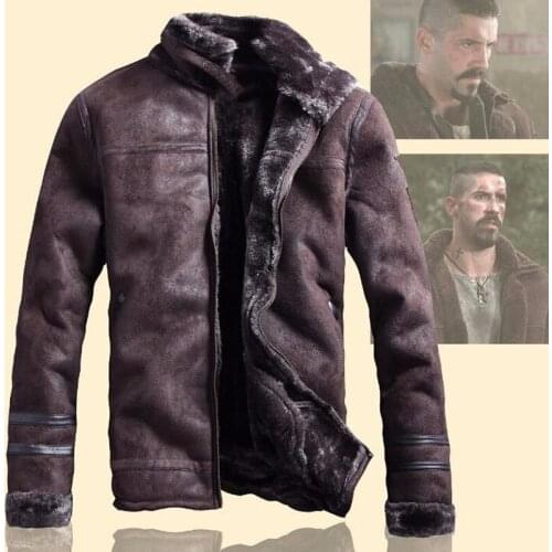 Winter Style Mens Fur Coats European Designer Casual Fashion Man Faux Fur Leather Jackets Outerwear Male Velvet Overcoats C235