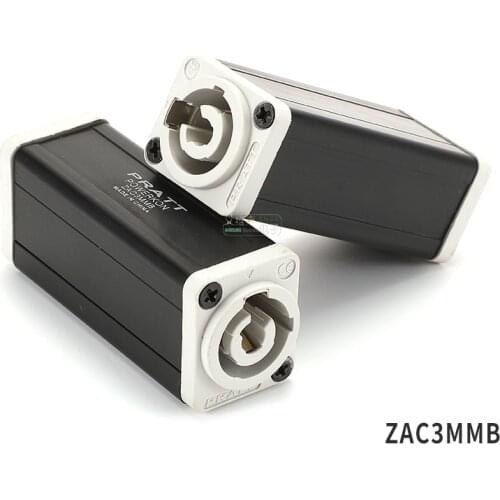 1Pcs powerCON power supply aviation docking plug industrial 16A conversion extension cable LED display ZAC3MMB