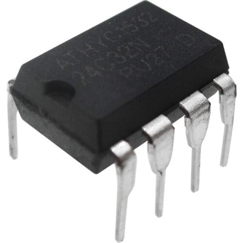 10pcs/lot AT24N32 AT24C32N 24C32N 24C32 DIP-8 EEPROM (4096x8) 32K 1.8-5.5 new original