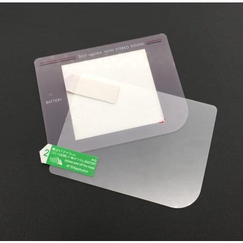100PCS Screen Protector For GB Gaming Console High Scratch Protection Film For Gameboy