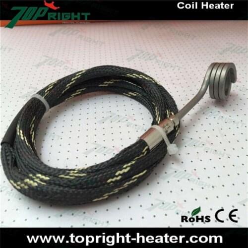 16mm Spring coil hot runner heater for Plastic Injection Molding 110v 120w