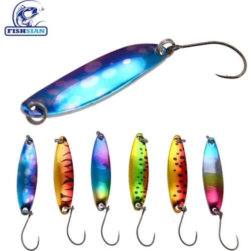 2020 Fishing Spoon Lure Bass Fishing Lures Weights 3.5g Saltwater Lures Trolling Lure Articulos De Pesca Isca Artificial Jigs