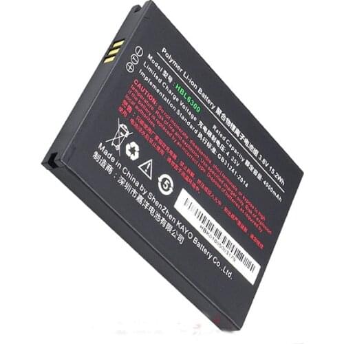 4000mAh HBL6300 Battery For Urovo I6200 Scanner Cellphone Battery + Tracking Number