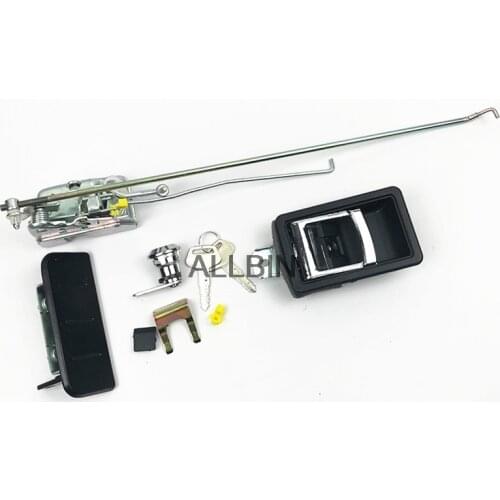 For Komatsu PC60-7 200-6 120 300-6 excavator Cab door lock assembly inner and outer handle High quality excavator accessories