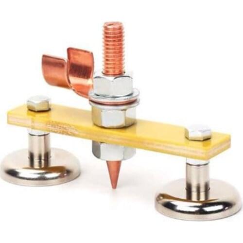 Electric Welding Magnetic Head Ground Wire Tool Strong Magnetism Clamp Mass Welding Magnet Powerful Spotter Suction Grounding