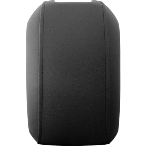 Car Center Console Armrest Cover Lid Black Leather Replacement for Volvo XC90 2003-2014 Car Armrest Cover Lid