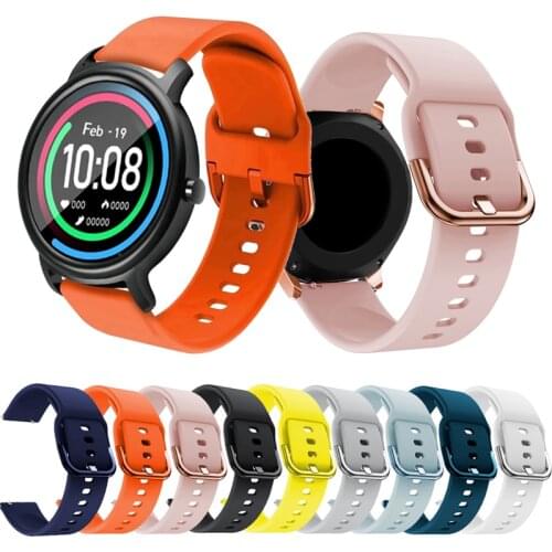 Soft Silicone Wrist Strap for Mibro Air Smart Watch Bracelet WristStrap for Xiaomi Mi Bro Air Wearable Watch Band Accessories