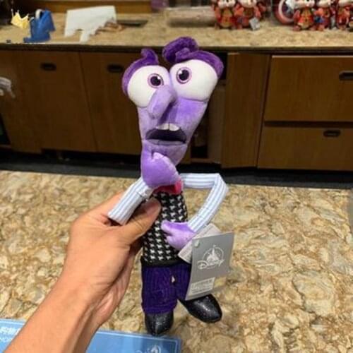 Original Disney Inside Out Joy Fear Plush Toy Stuffed Dolls 30cm Kawaii Kid Gift