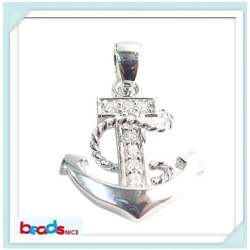 Beadsnice ID26208 925 Sterling Silver Fashion Anchor Pendant